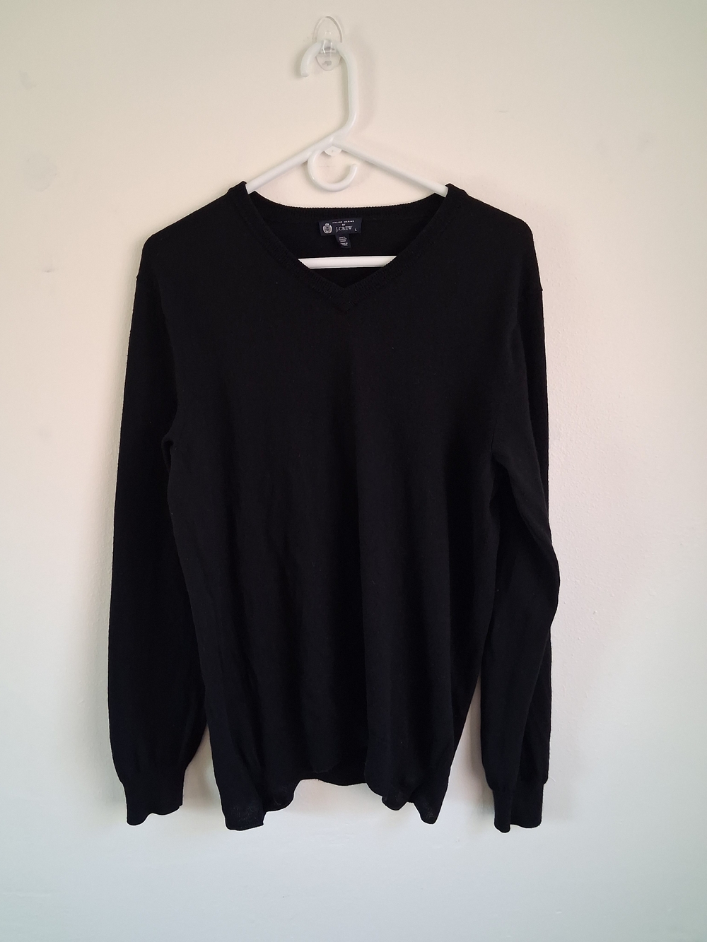 J Crew 100% Italian Merino Wool Pullover Sweater Large